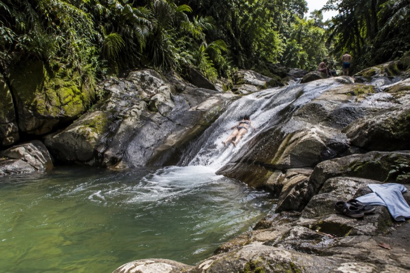 Hike And Waterslide, Pickup
